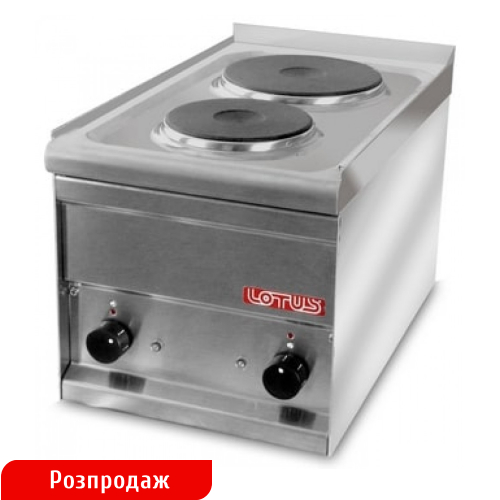 Плита электрическая PC-1EM 2-x конфорная