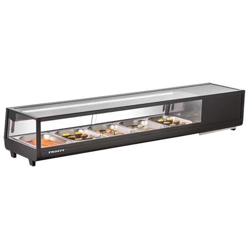 Шафа холодильна FROSTY RT280C-3, black