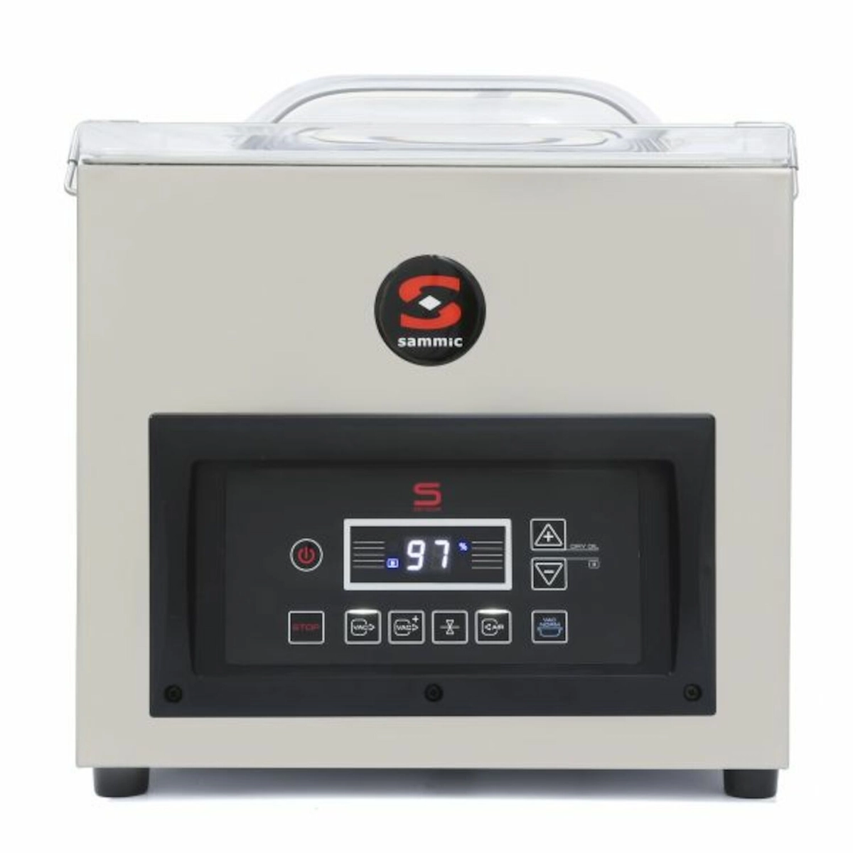 Вакуумный запайщик SE-520CC, Sammic, 230 В/750 Вт, 634x552x(H)513 мм 1141142 Hendi PC (Polycarbonate);Stainless steel