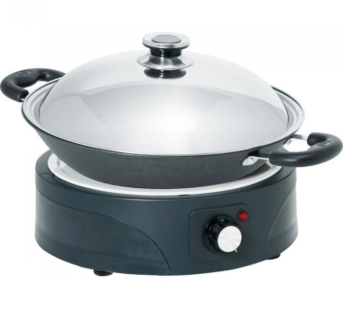 Плита индукционная WOK HENDI 239728 + сковородка