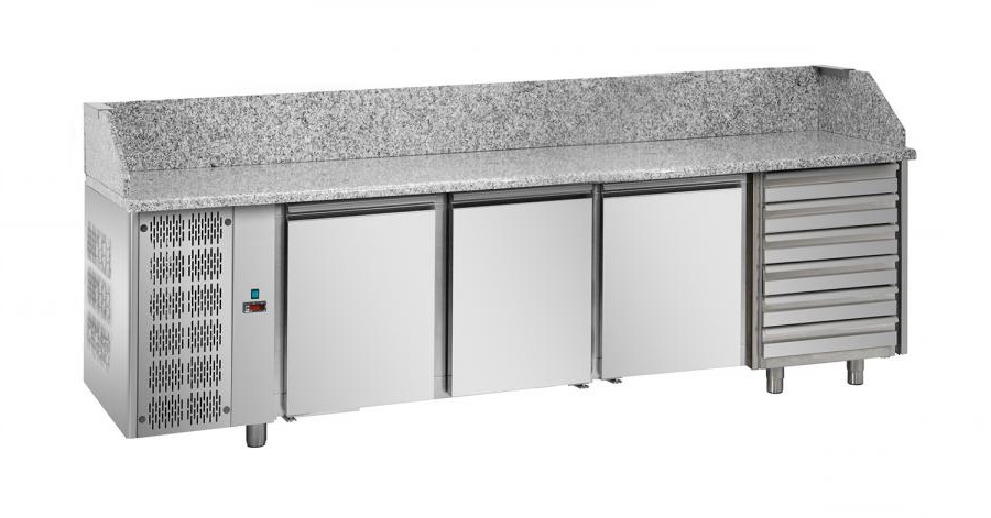 Стол пиццерийный Tecnodom PZ04EKOC6SX