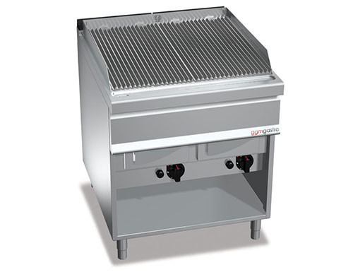 Гриль із вулканічною лавою Газ (18 кВт) GGM Gastro GLB899E