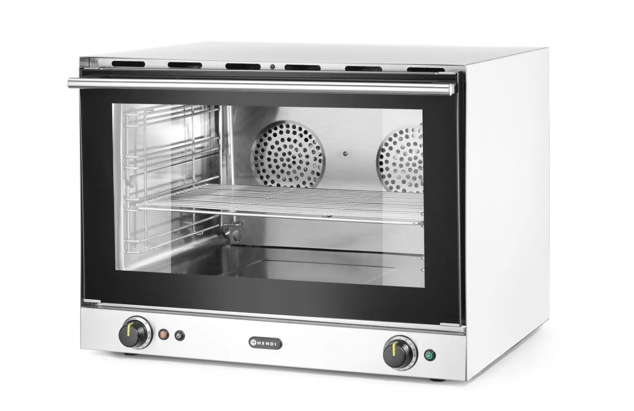 Конвекційна духова шафа H100, HENDI, GN 1/1, 230В/3500Вт, 699x608x(H)550мм 229880 Hendi