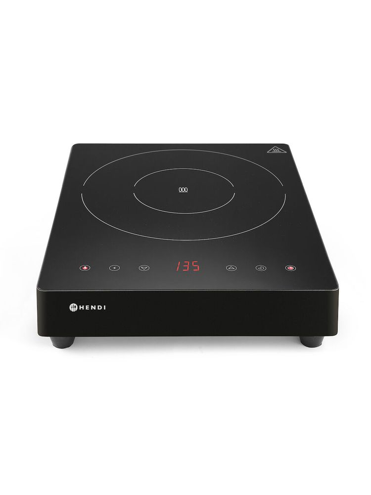 Плита индукционная Hendi 239421 3500W черная Line - 230V / 3500W - 337x417x(H)85 mm