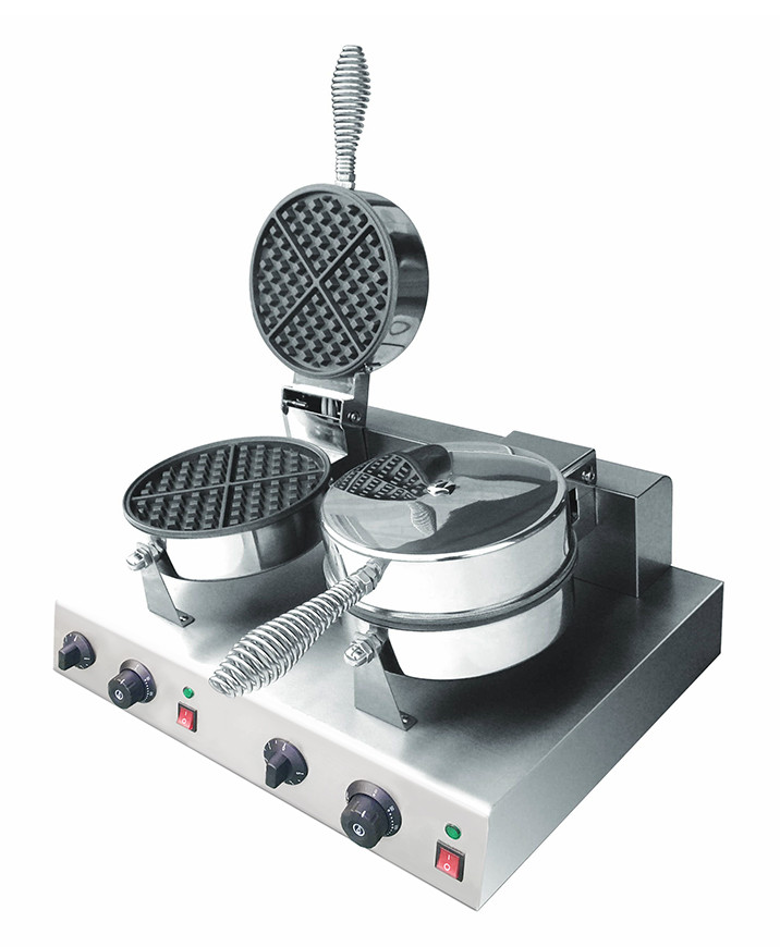Вафельница двухпостовая GGM Gastro WEKB200