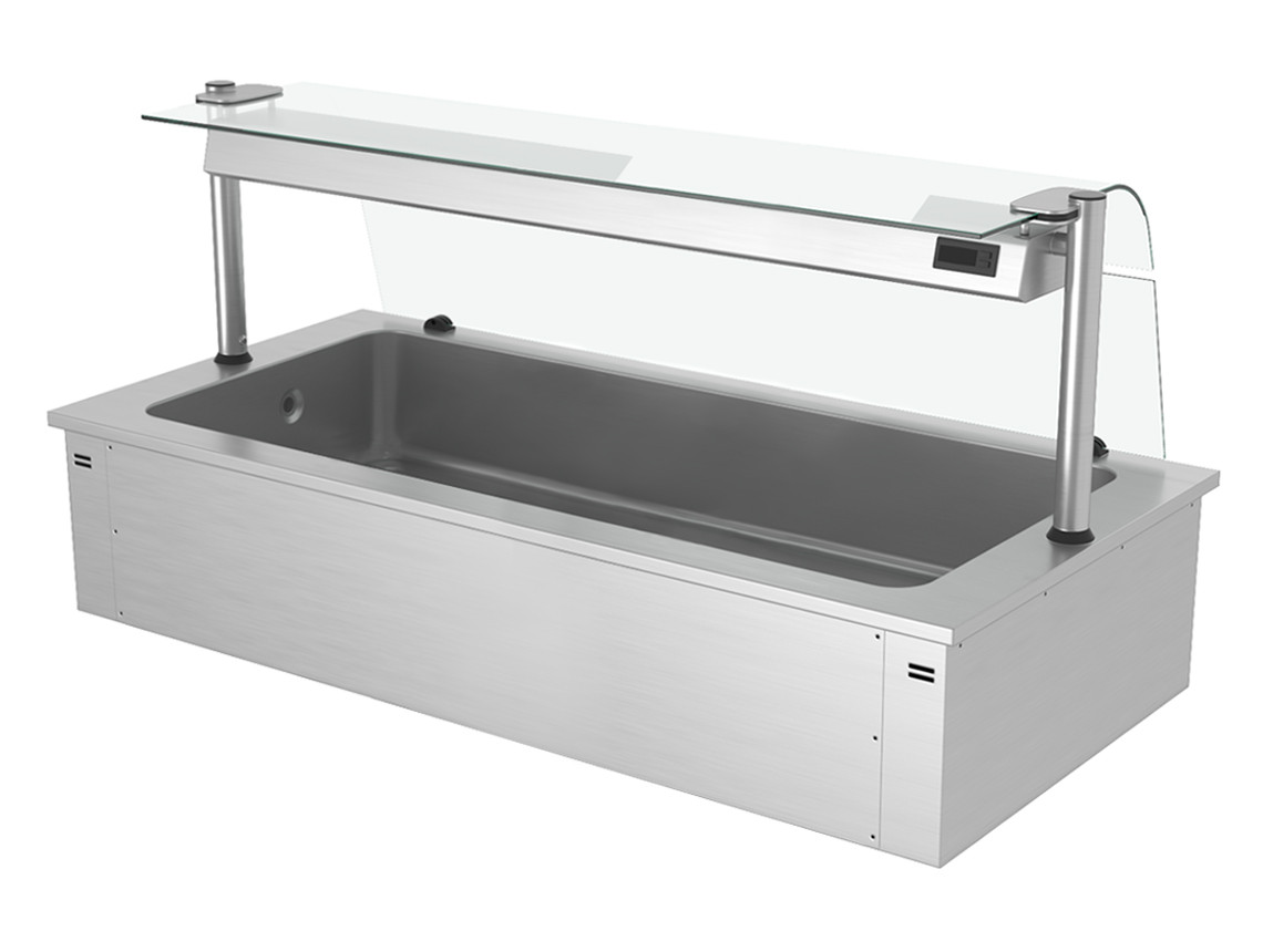 Встроенная ледяная ванна 1,8 м - Серия C GGM Gastro EA186C