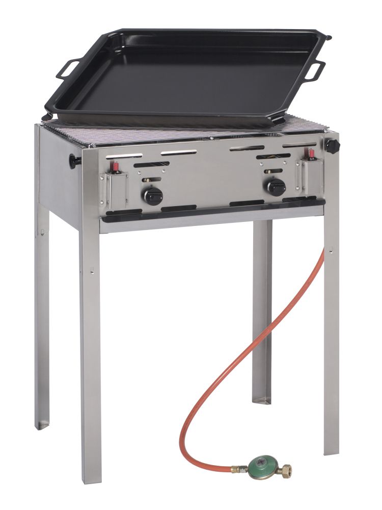 Гриль газовий Grill Master MAXI GN 2/1 - підлоговий, 9.2 кВт, 650x540x840(H) мм