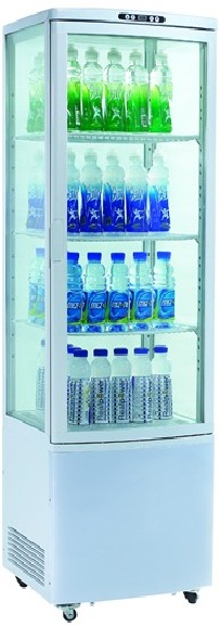 Шафа-вітрина холодильна EWT INOX RT280L