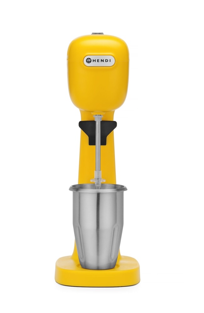 Миксер для молочных коктейлей - дизайн Bronwasser, HENDI 221631, желтый, 230 В/400 Вт.