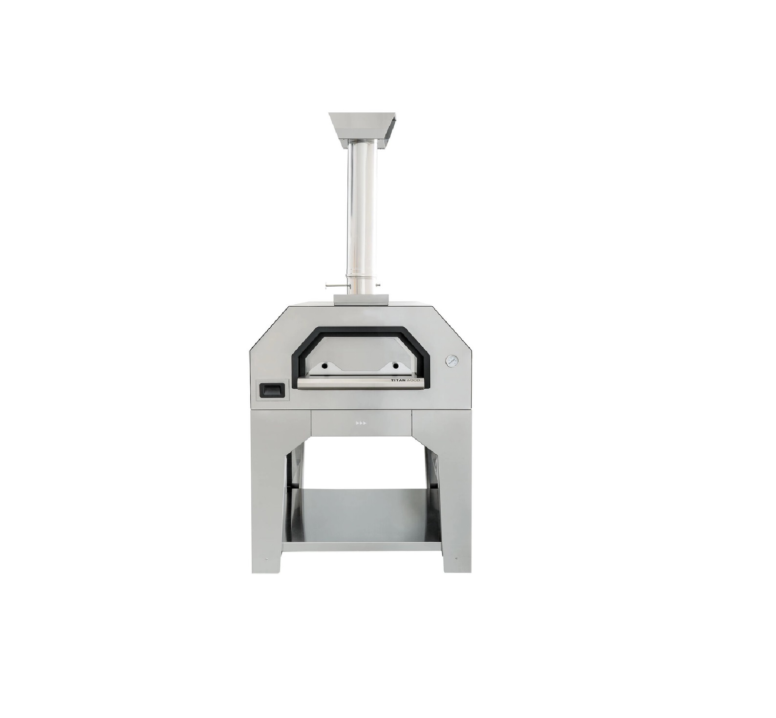 Печь на дровах для пиццы Titan с основанием, Hendi 1F100506 Prismafood