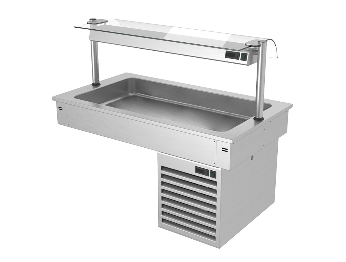 Встроенная охлаждающая ванна 1,1 м - Серия B GGM Gastro KA116B