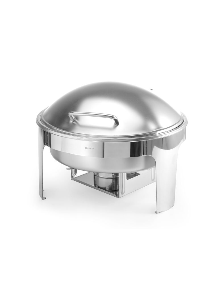 Мармит круглый - атласная отделка, 6 л, 465x420x(H)320 мм 470282 Hendi Stainless steel