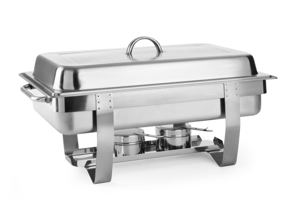 Мармит настольный, подогрев топливной пастой - модель Fiora GN 1/1, 9 л 471005 Hendi Stainless steel;