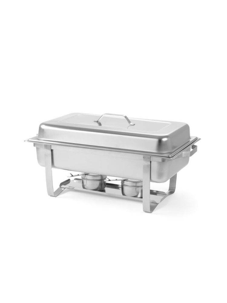 Мармит настольный GN 1/1 - подогрев топливной пастой - Kitchen Line - 9 L - 600x358x(H)295 mm 472613 Hendi