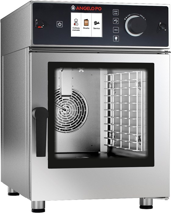 Пароконвектомат професійний Angelo Po CF61E (EU)