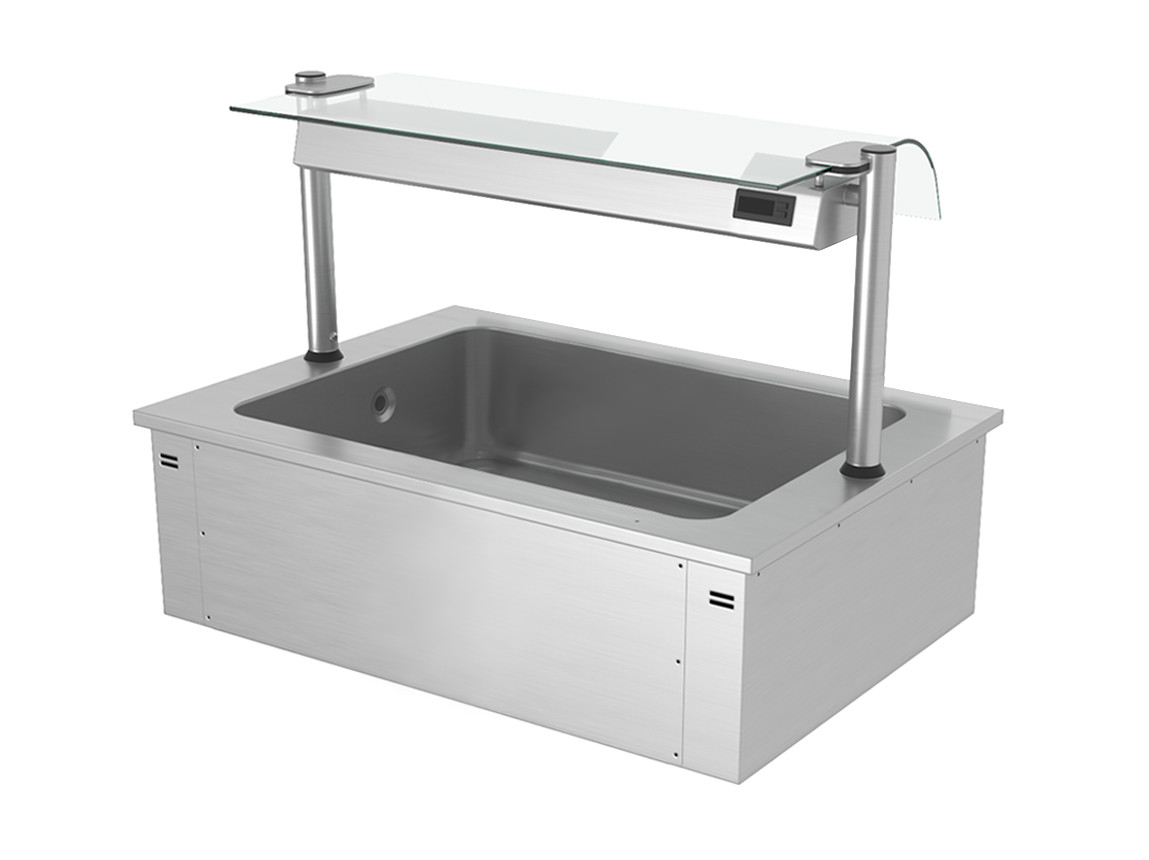 Вбудована крижана ванна 1,1 м - Серія B GGM Gastro EA116B