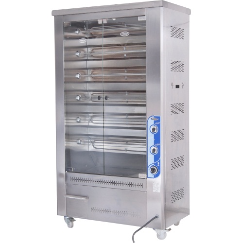 Гриль для курей газовий (60 курей) Pimak М011B