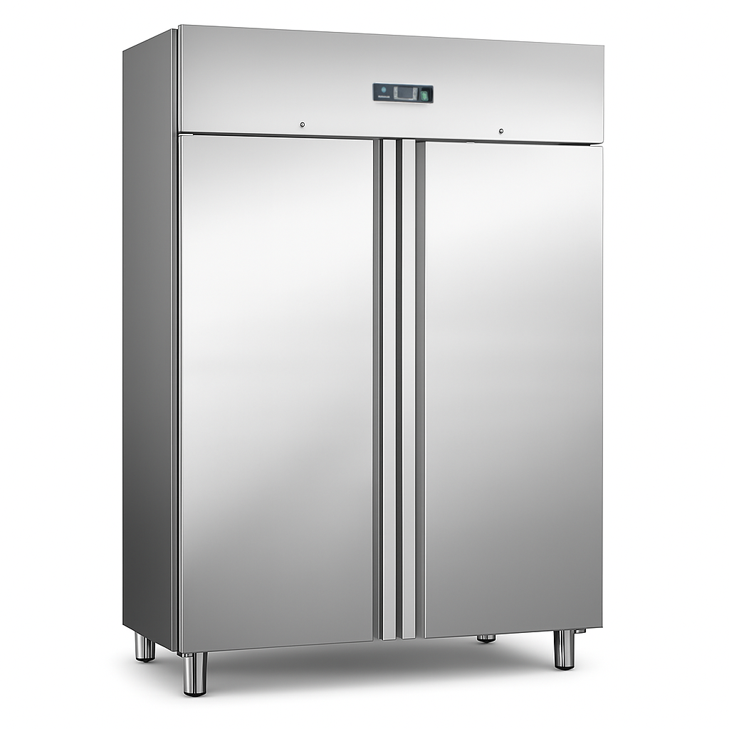 Шафа холодильна Hurakan HKN-GX1410TN Inox 1400 л