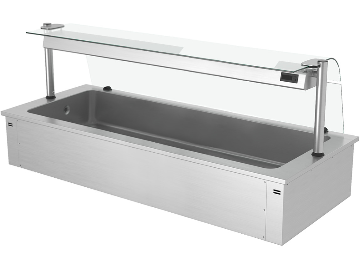 Вбудована крижана ванна 2,1 м - Серія C GGM Gastro EA216C