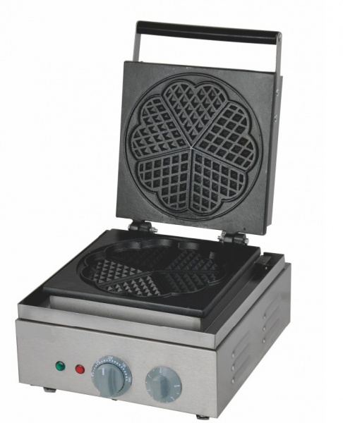 Вафельница EWT INOX FY5 сердечками