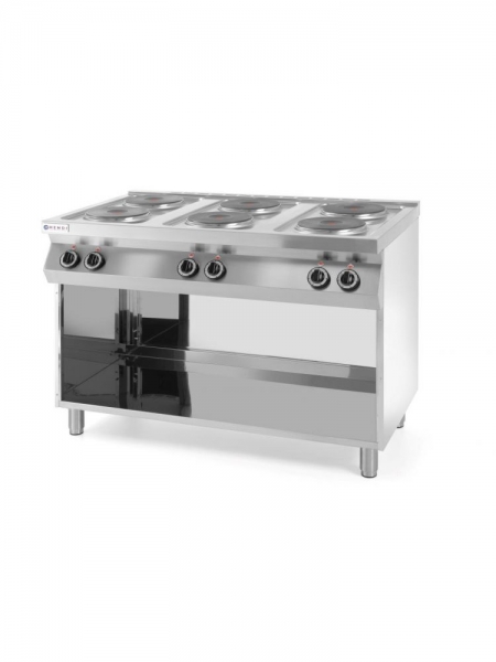 Плита електрична 6-ти конфорочна Kitchen Line на відкритому модулі Hendi 226230 