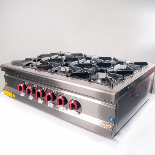 Плита PIMAK 70MX-6S газовая без дух.шкафа газ контр.1200*700*300