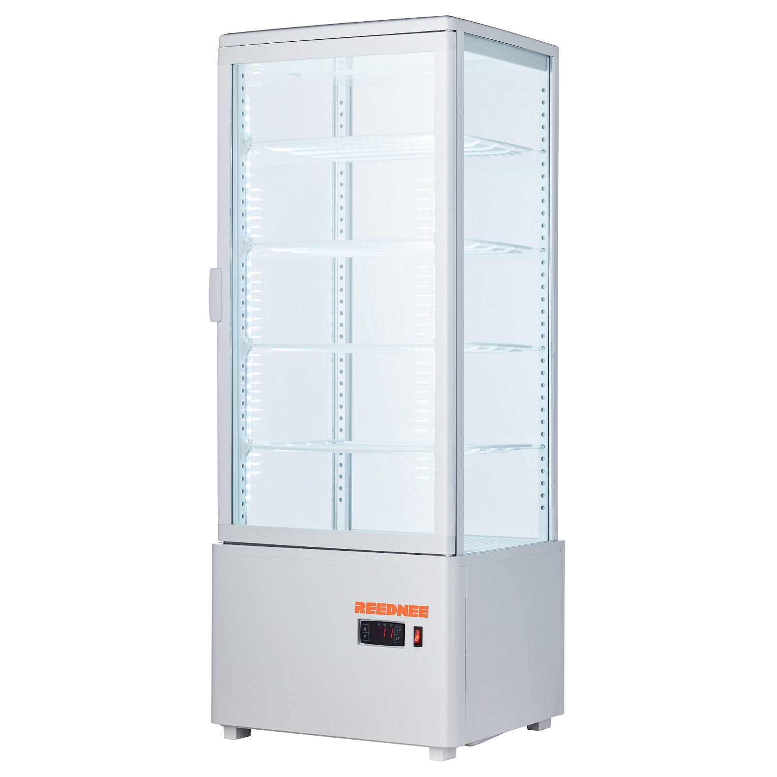 Шафа-вітрина холодильна EWT INOX RT98B white