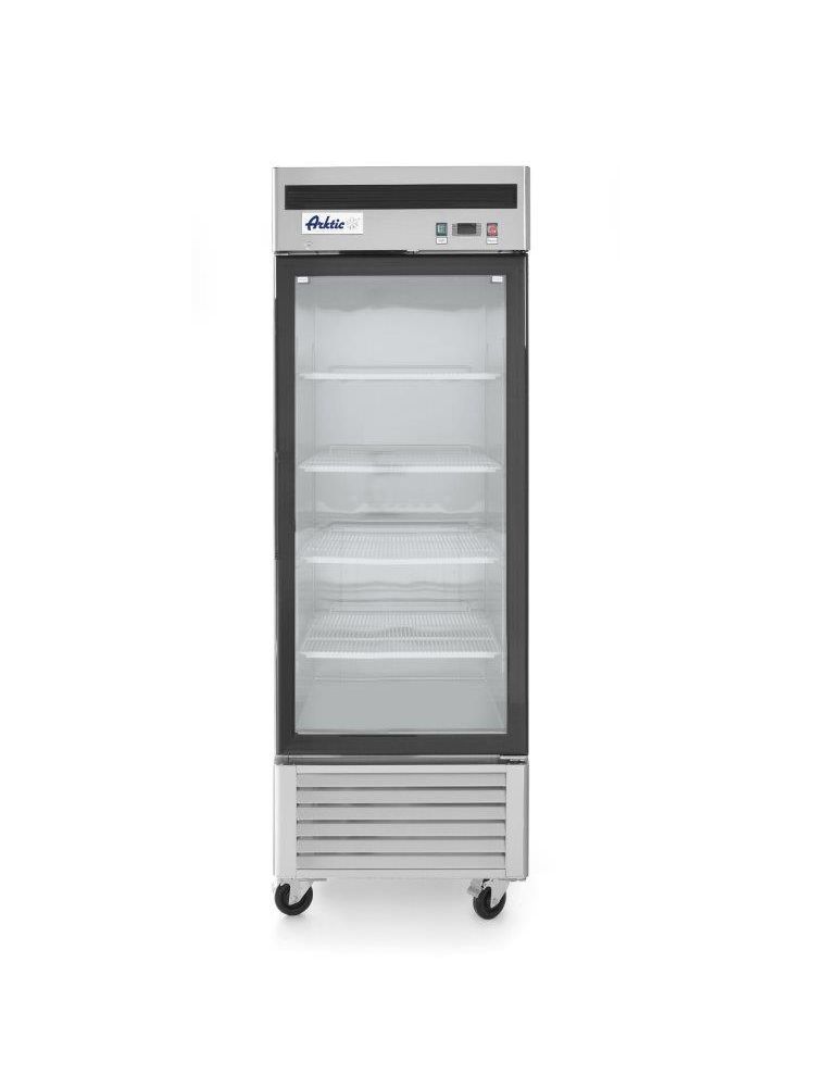 Шафа холодильна Kitchen Line, засклена - 1-дверна, 610 л