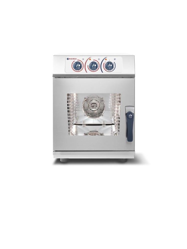 Пароконвектомат HENDI NANO COMPACT 223185 6x GN 1/1 - електричний, ручне керування