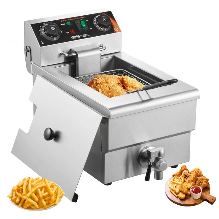 Фритюрница VEVOR 3000W 9L