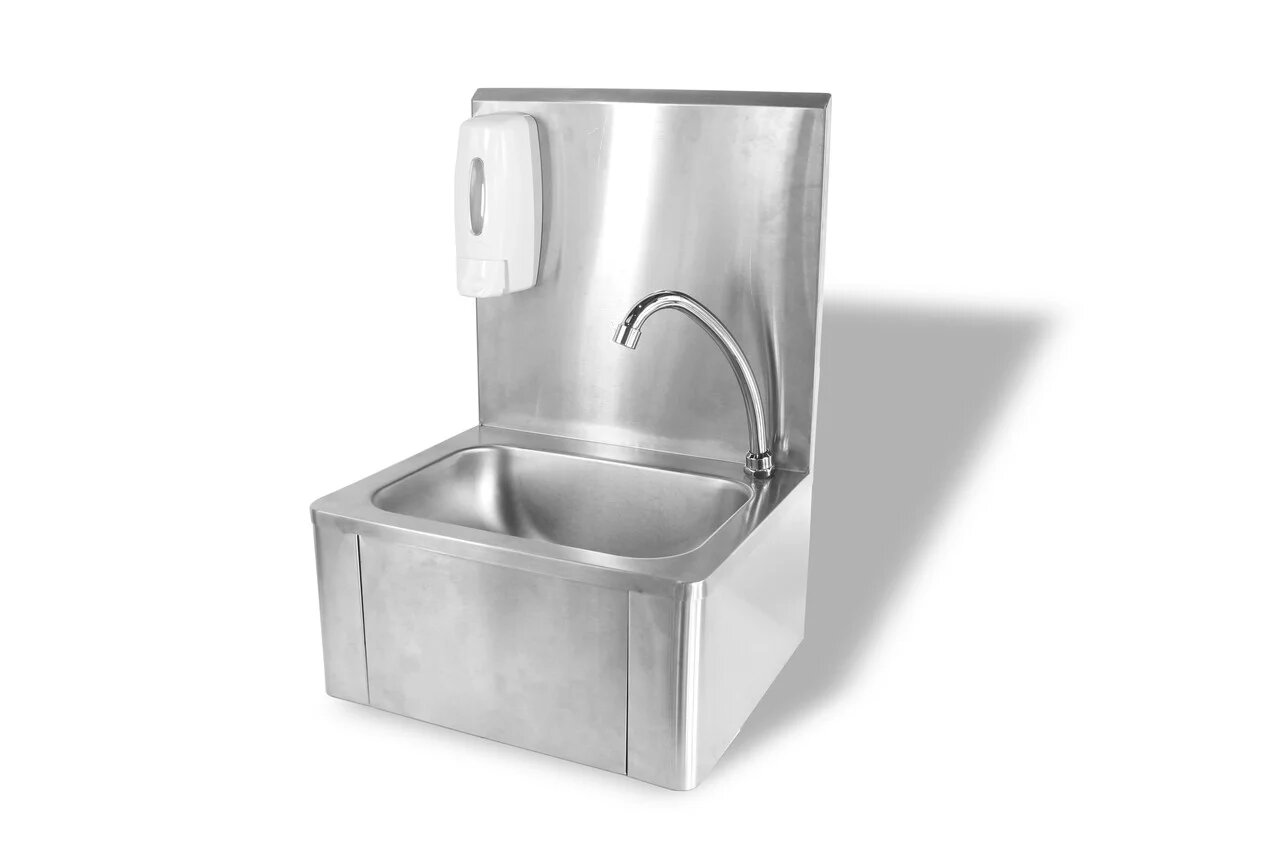 Мойка кухонная бесконтактная, 400x320x(H)200/570 мм 810309 Hendi 18/10 Stainless steel