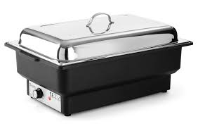 Чафіндіш HENDI Tellano 204825 Марміт електричний настільний Kitchen Line - GN 1/1 - 9 L - 230V / 900W - 573x348x(H)284 mm