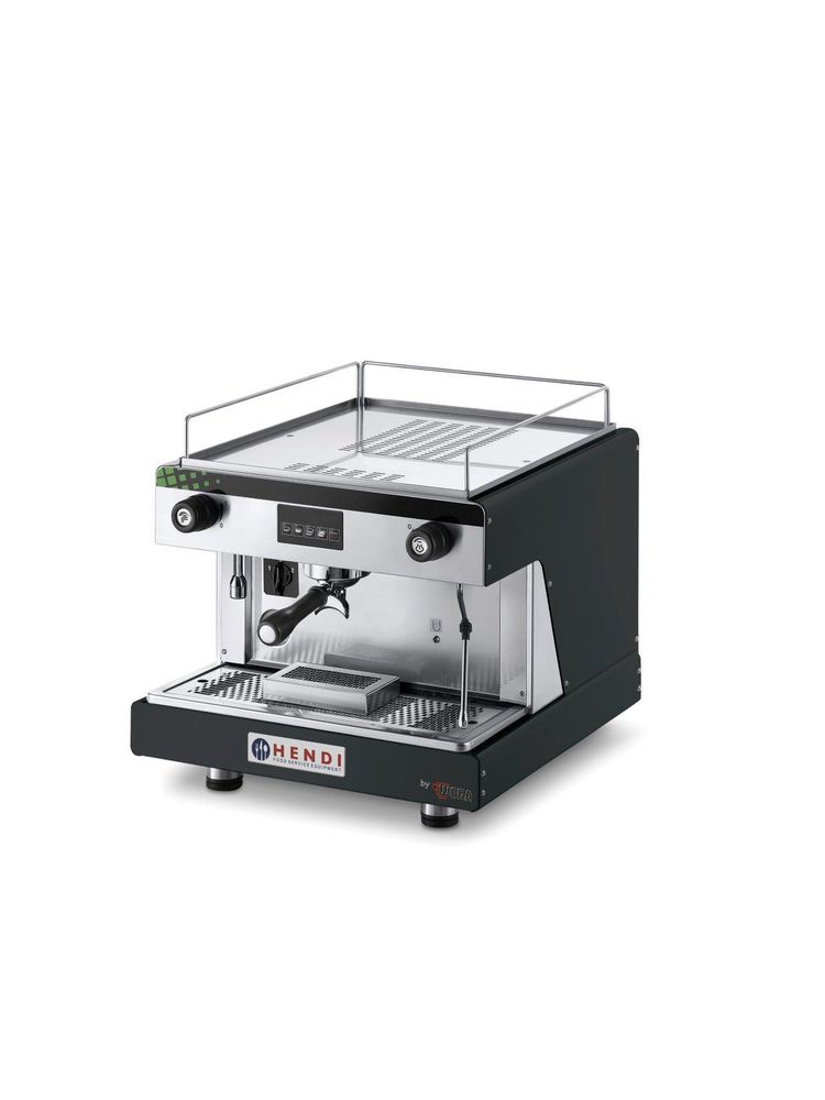 Кавомашина Hendi 208922 Top Line By Wega - 1 група, електронна, чорна