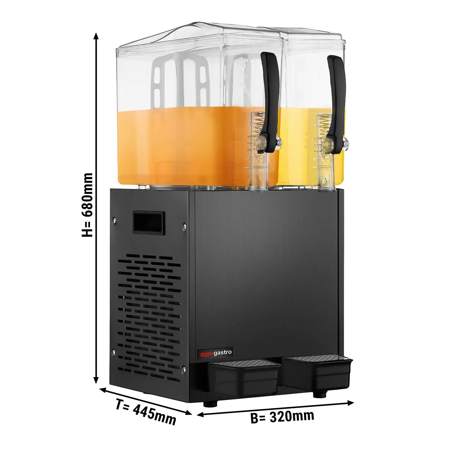 Диспенсер для соку 2 x 10 л GGM Gastro SSNC20S