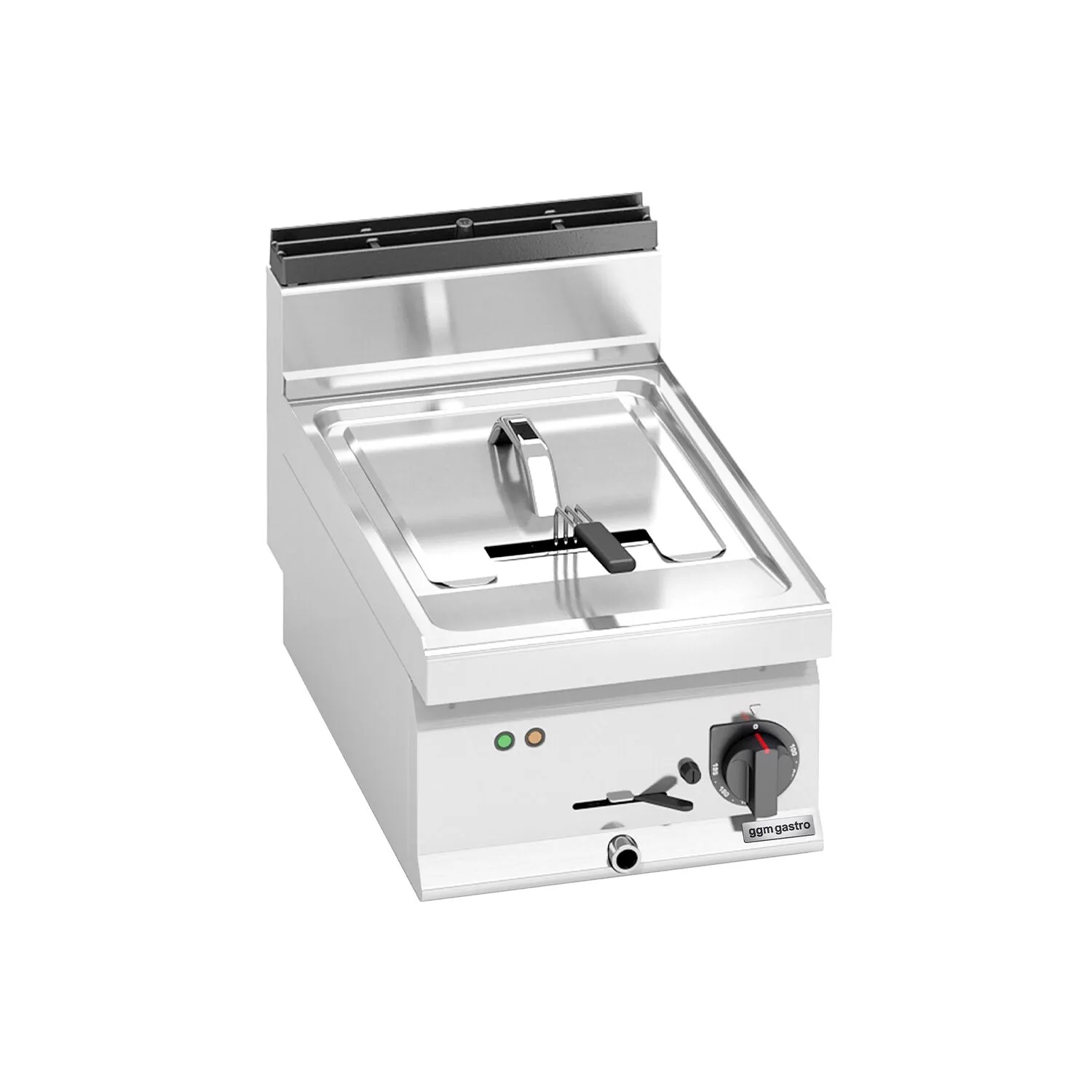 Электрическая фритюрница 10 л (6 кВт) GGM Gastro EFB473E-10