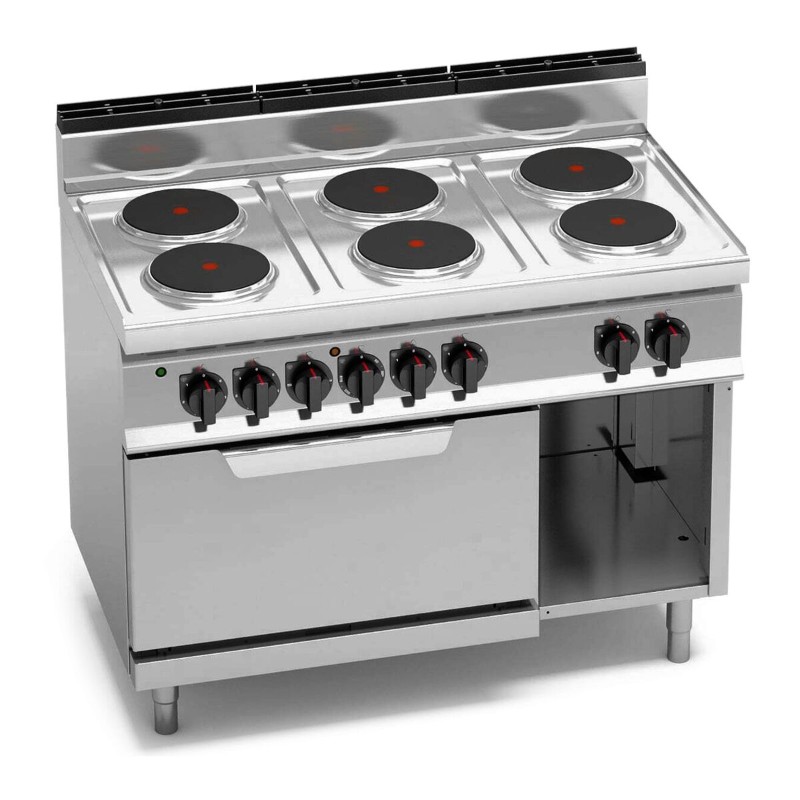 Электрическая плита GGM Gastro EHB179E+EB8S