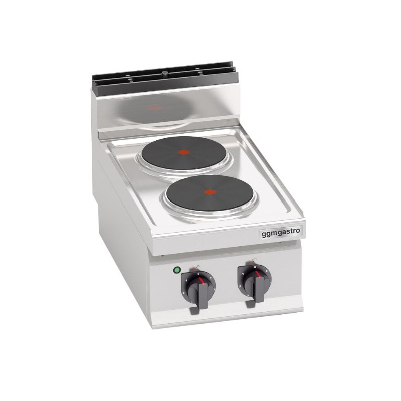 Электрическая плита с 2 конфорками, круглое (5,2 кВт) GGM Gastro EHB473E