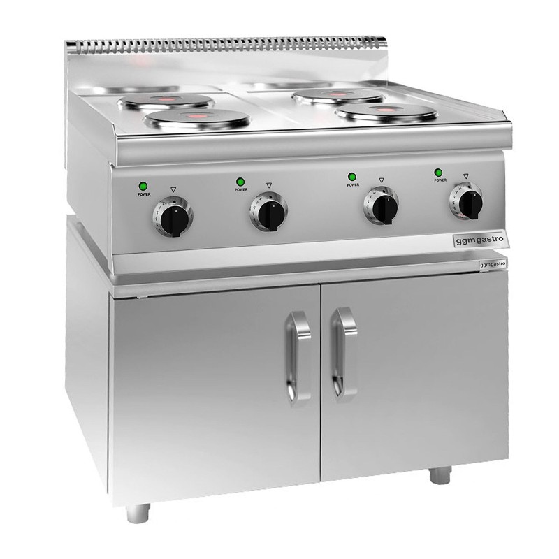 Электрическая плита с подставкой GGM Gastro EHK66-E#UBK66-E