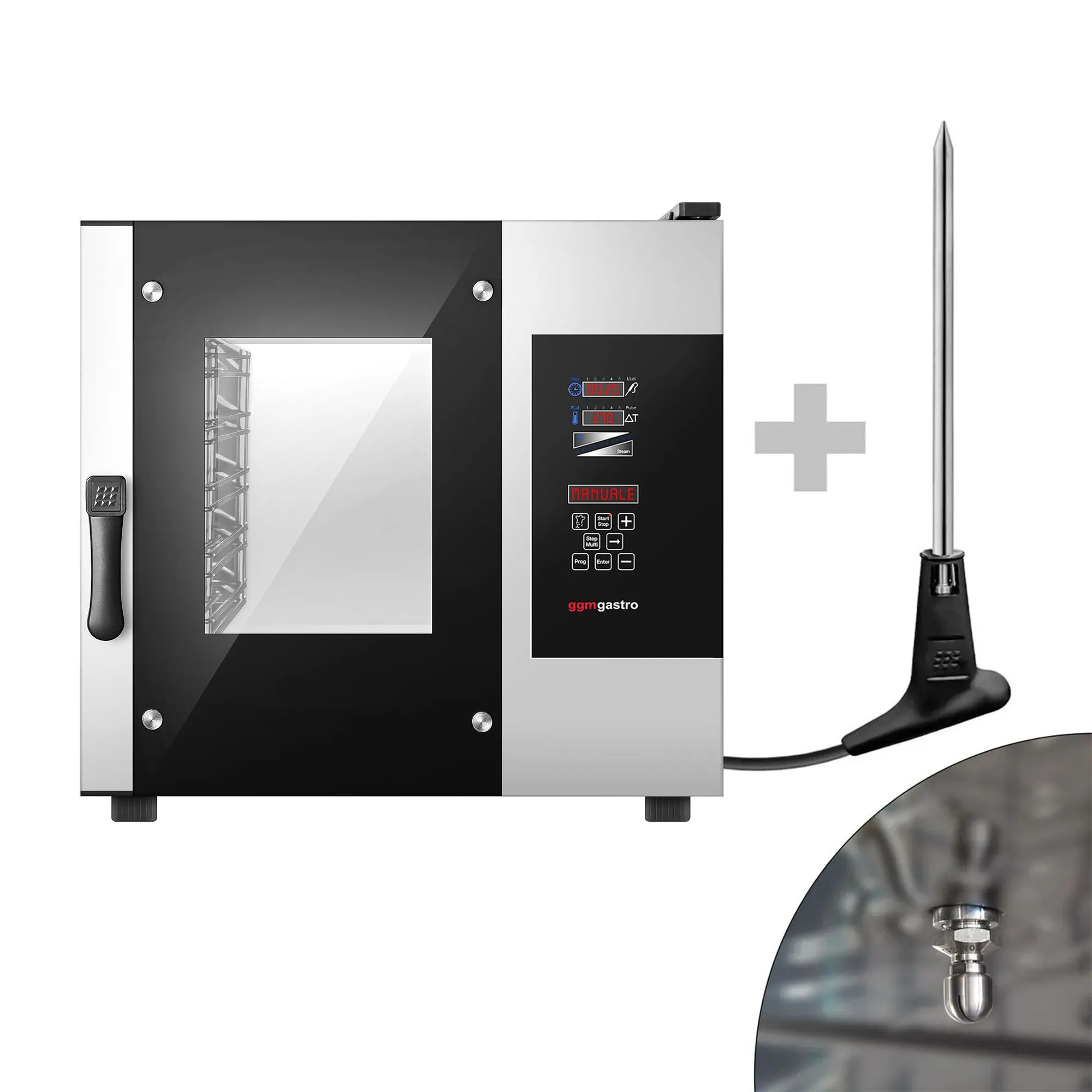 Электрический комбинированный пароконвектомат GGM-Gastro KB523N