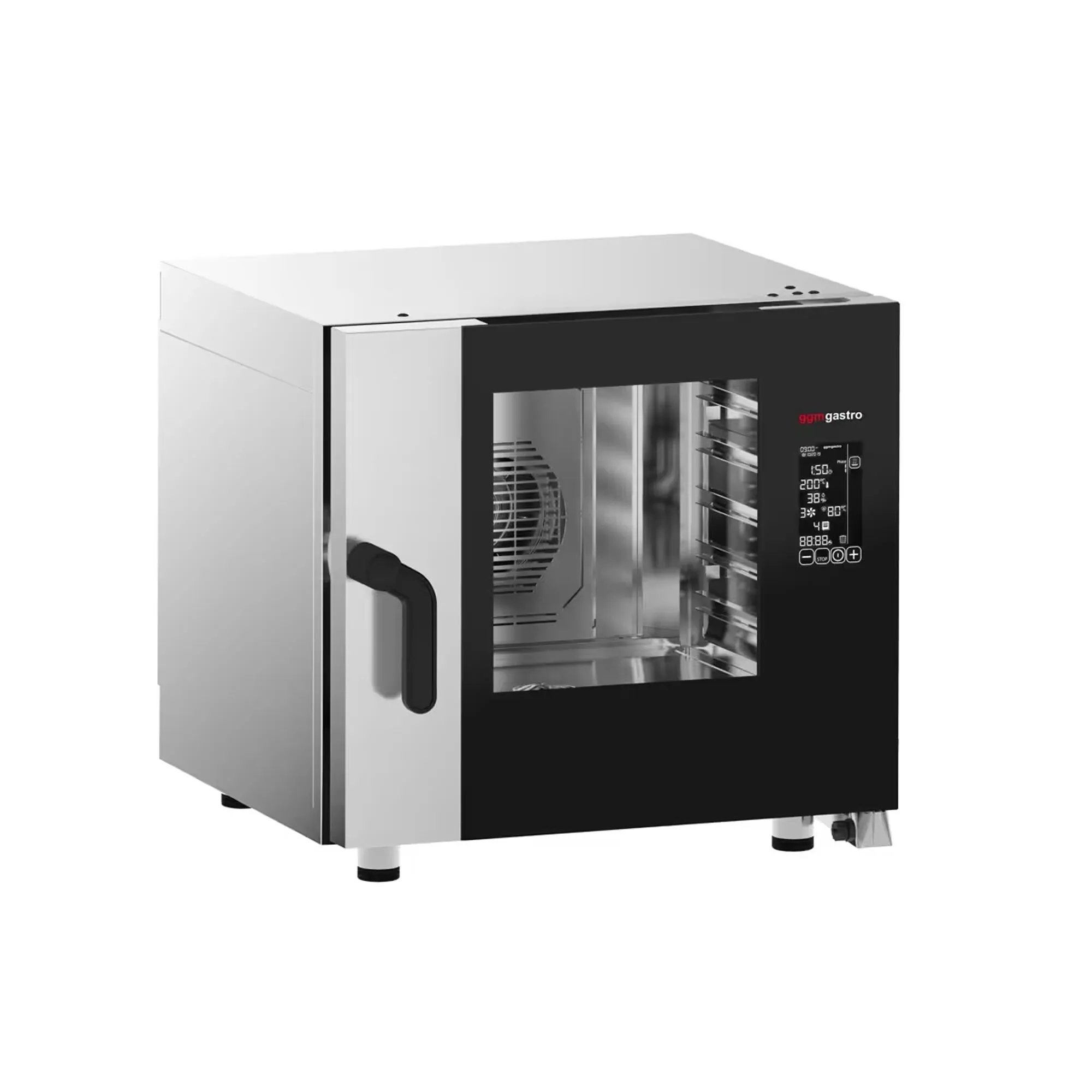 Электрически комбинированный пароконвектомат GGM-Gastro KDDTE511SCN