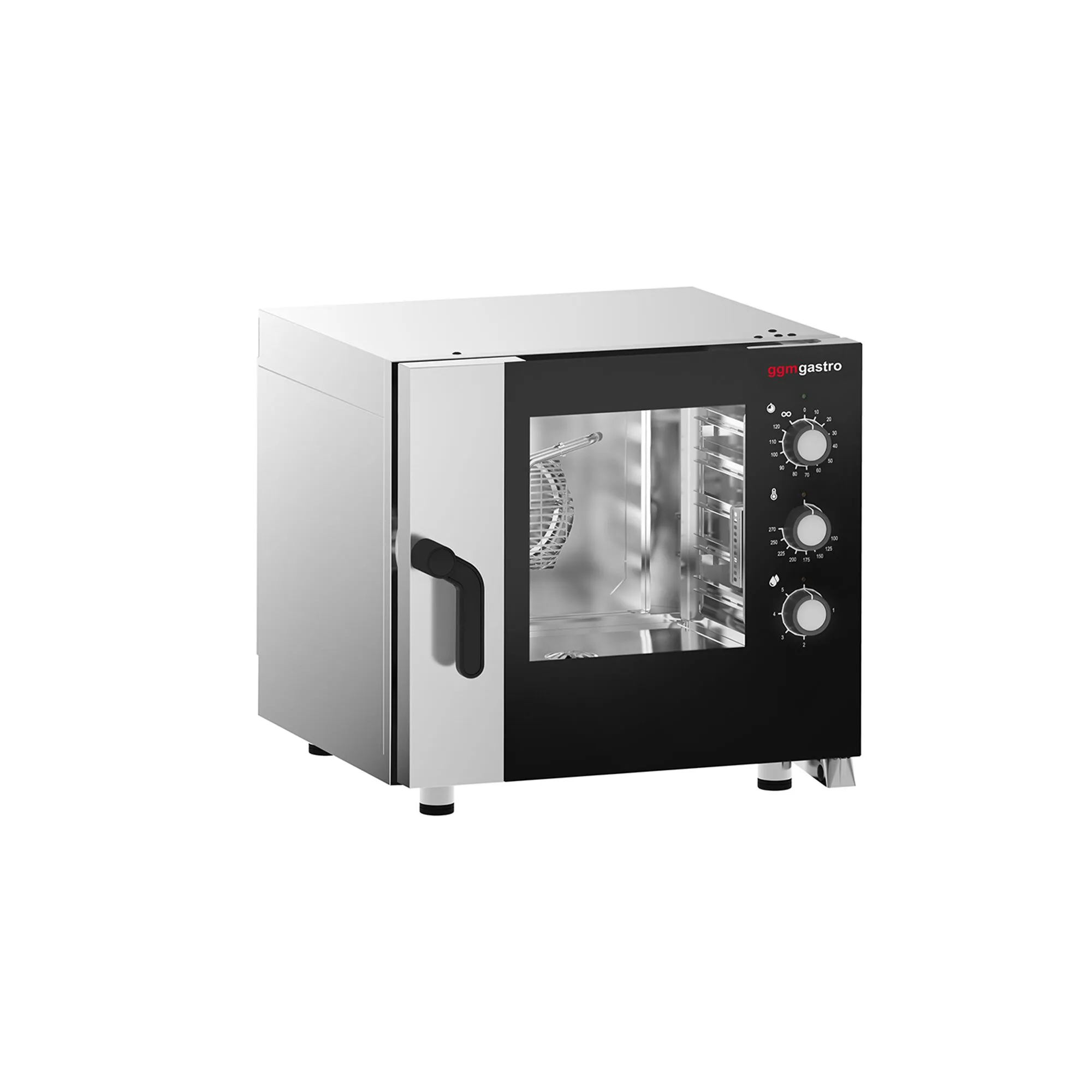 Электрический-комбинированный пароконвектомат GGM-Gastro KDMTE511N