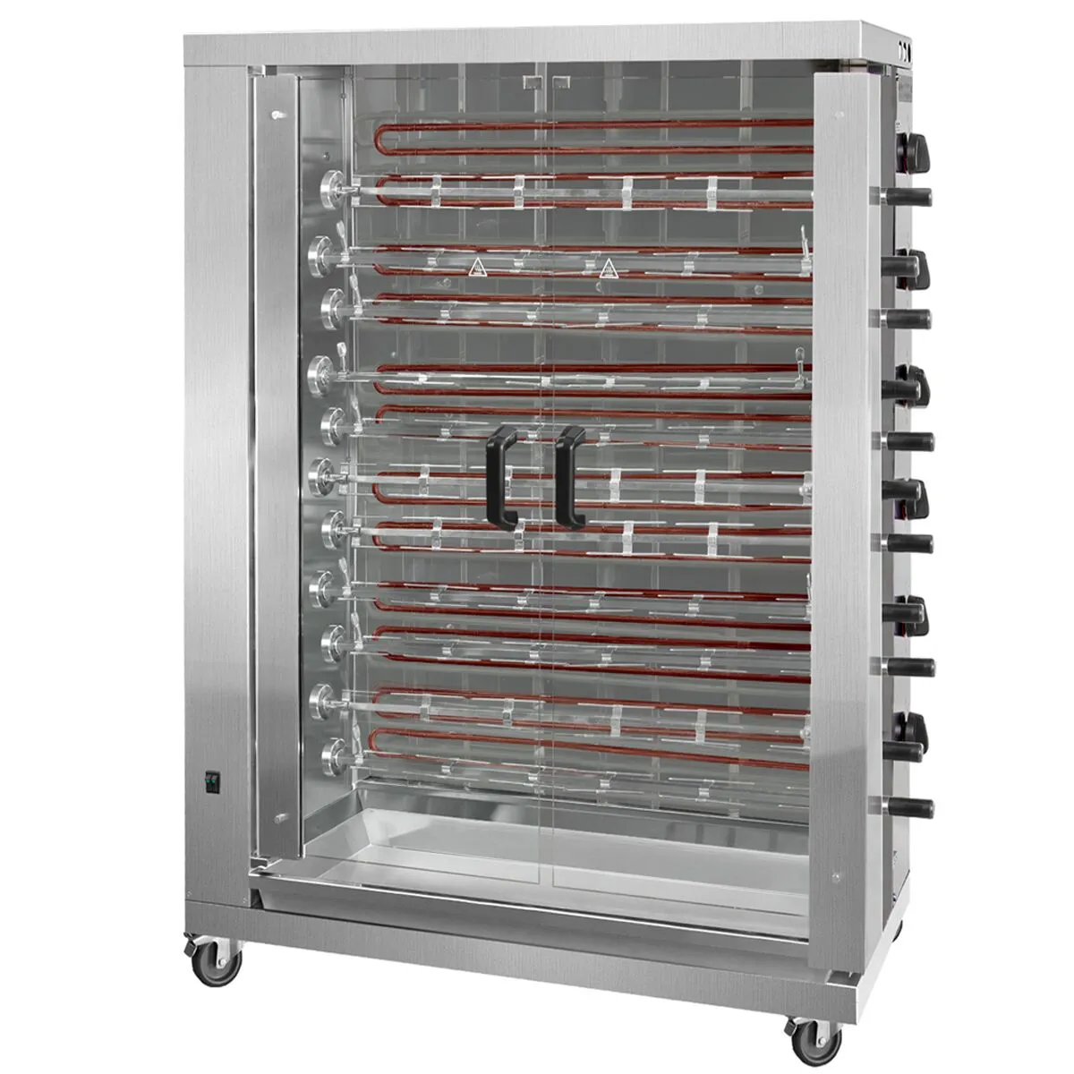 Электрический шампурный гриль для кур GGM-Gastro EM1166F