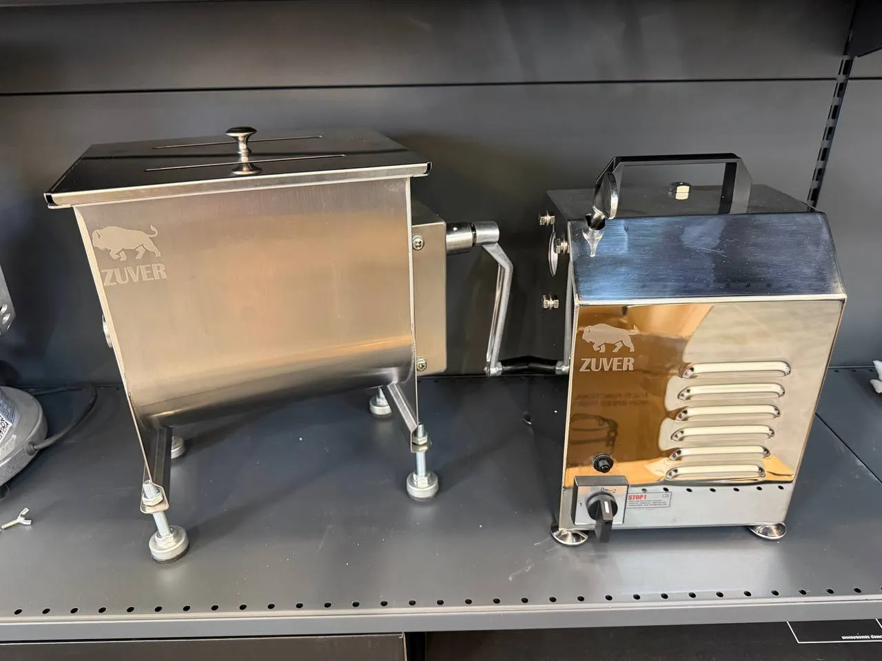 Фаршозмішувач електричний привід ZUVER Meat Mixer Electric 10-8
