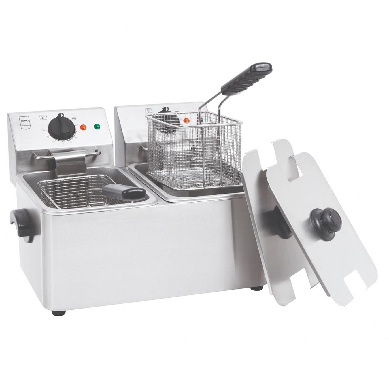 Фритюрница Metro Professional двойная 4л GDF3024