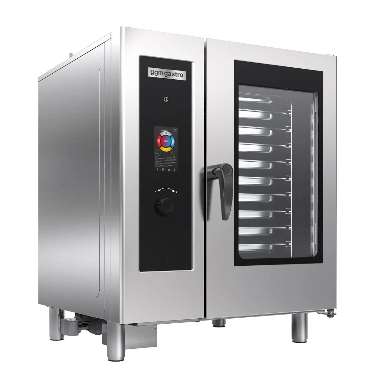 Газовий комбінований пароконвектомат GGM-Gastro KDGI1011