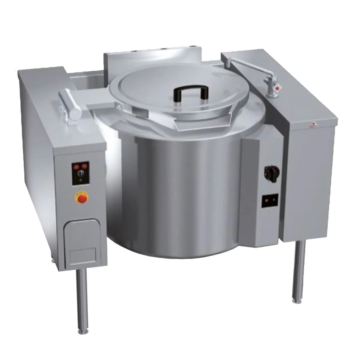 Газовый опрокидывающий варочный котел GGM-Gastro GKB1411I150