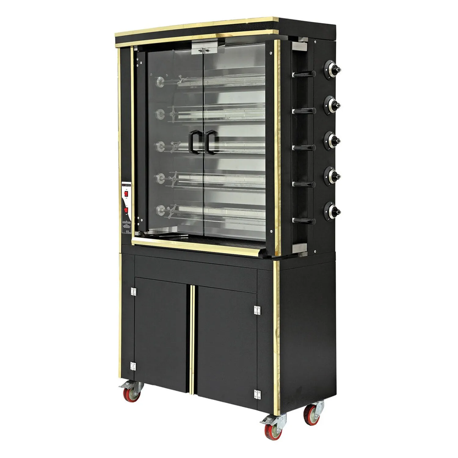 Газовый шампурный гриль для кур GGM-Gastro GHGE530