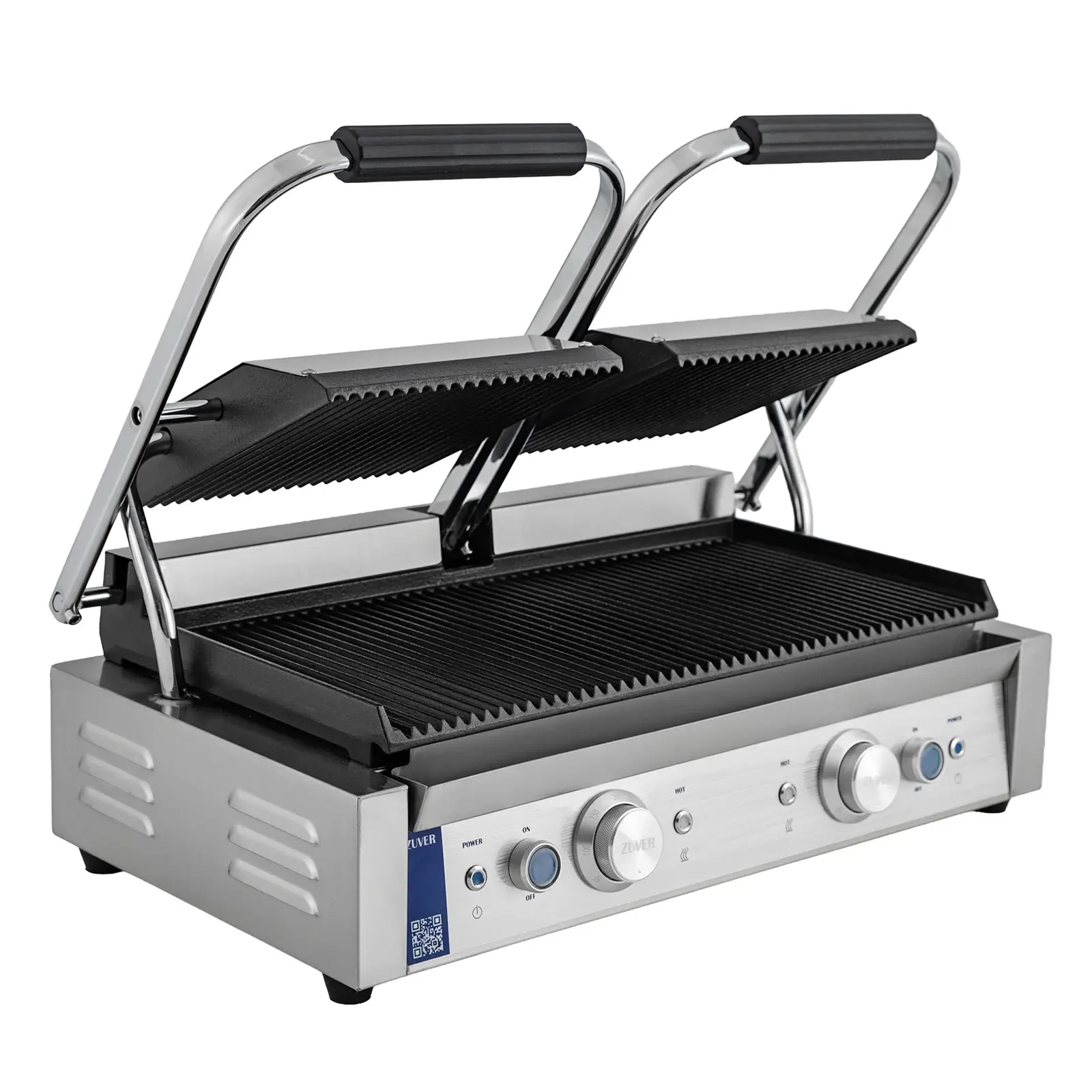 Гриль контактный ZUVER Panini Double 3600W