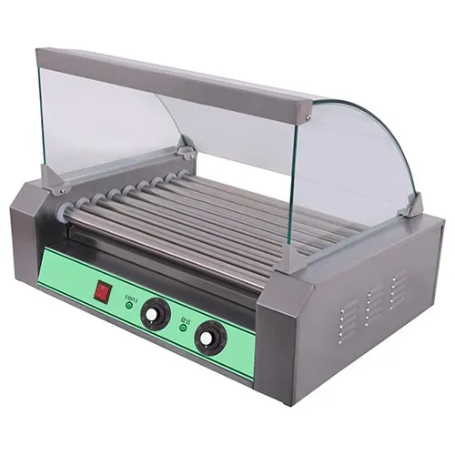Гриль роликовый ZUVER Berlin Lux R2-11G с защитным стеклом 1500W
