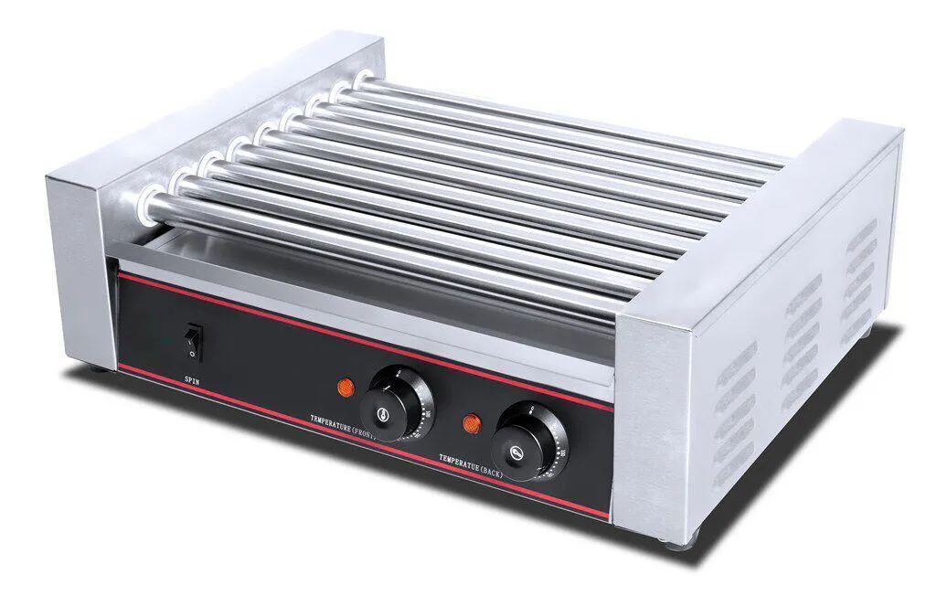 Гриль роликовый ZUVER Frankfurt Budget R11-2 без защитного стекла 1650W
